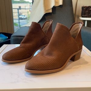 Steve Madden Kolina brown leather booties